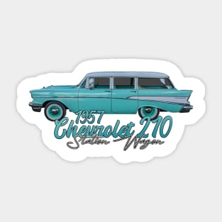 1957 Chevrolet 210 Station Wagon Sticker